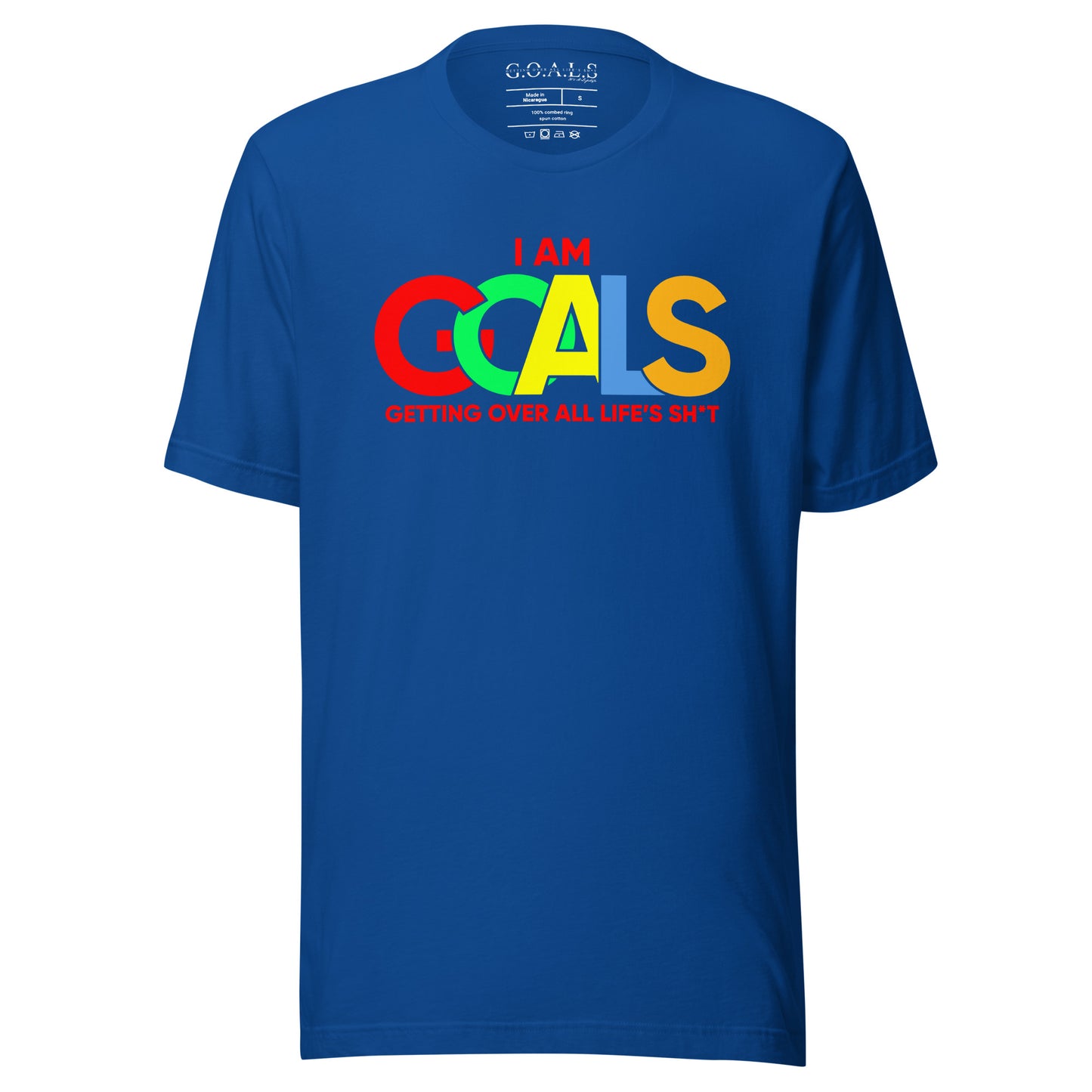 I AM GOALS Unisex t-shirt
