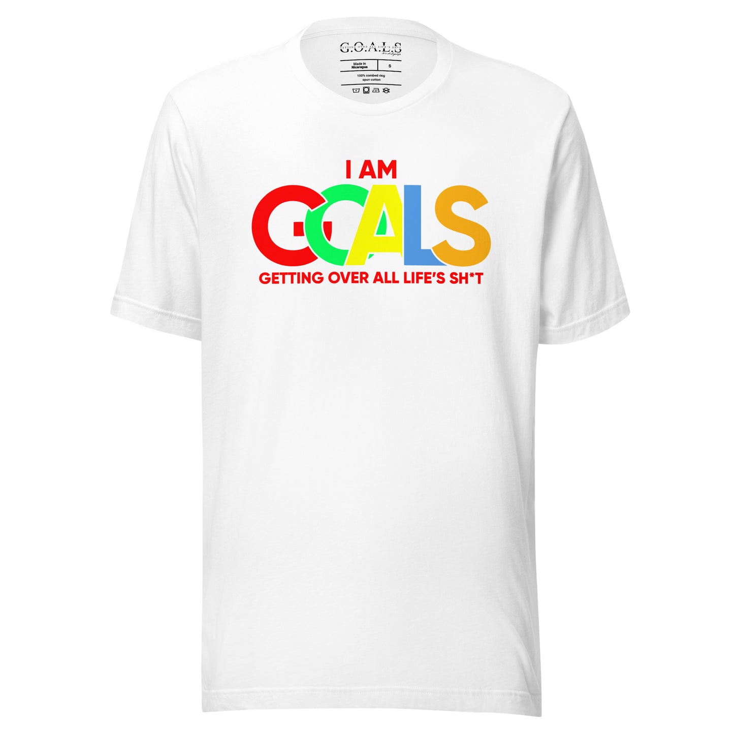 I AM GOALS Unisex t-shirt