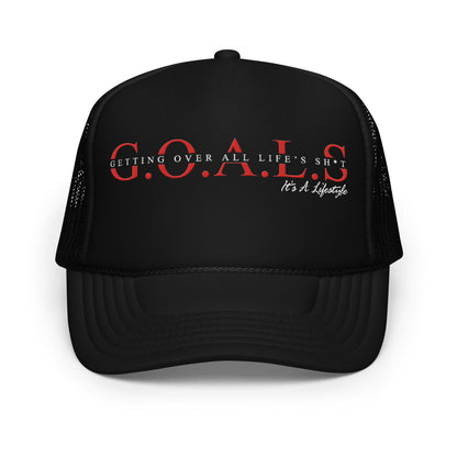 G.O.A.L.S....It's A Lifestyle Trucker Hat