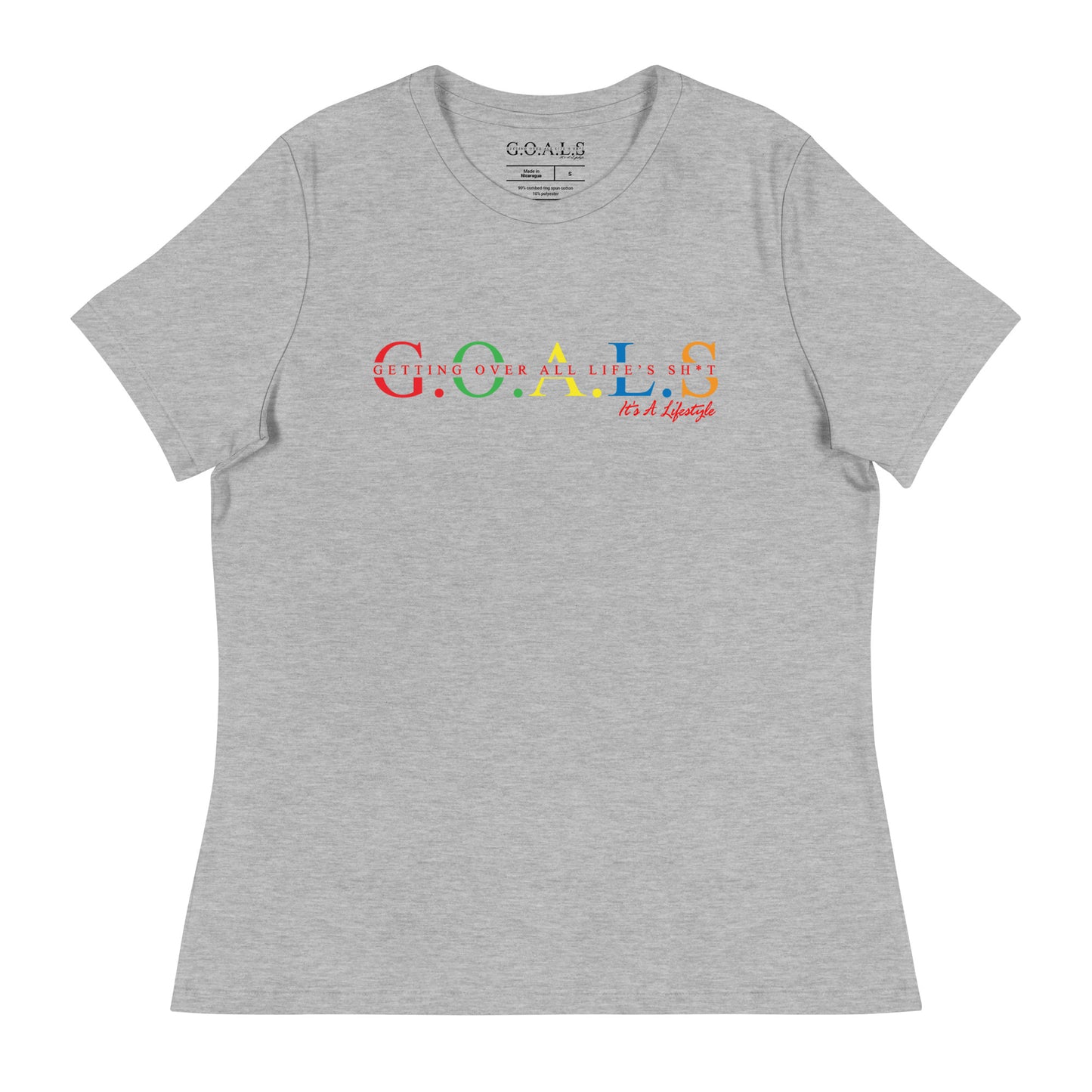 G.O.A.L.S....It's A Lifestyle Women's Relaxed T-Shirt